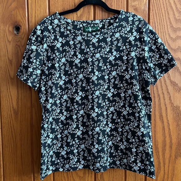 Hunt Club Orvis charter club short sleeve t-shirt top size large - Picture 2 of 5